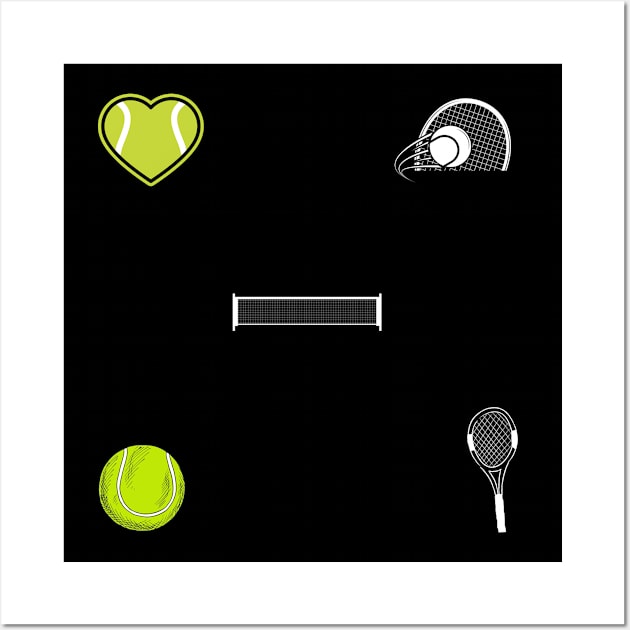 Tennis Lover Wall Art by BlackMeme94